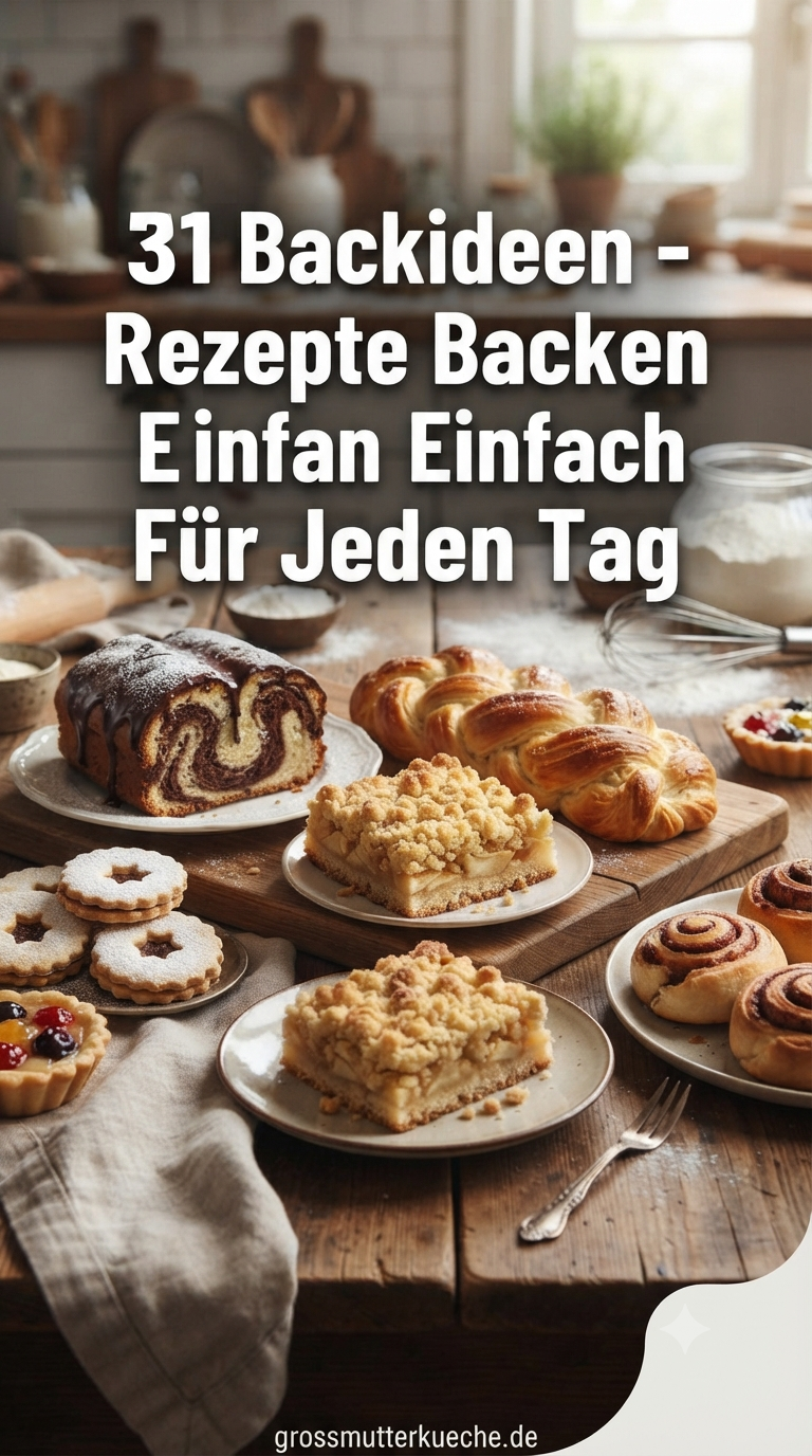 31 Backideen - Rezepte Backen Einfach Für Jeden Tag
