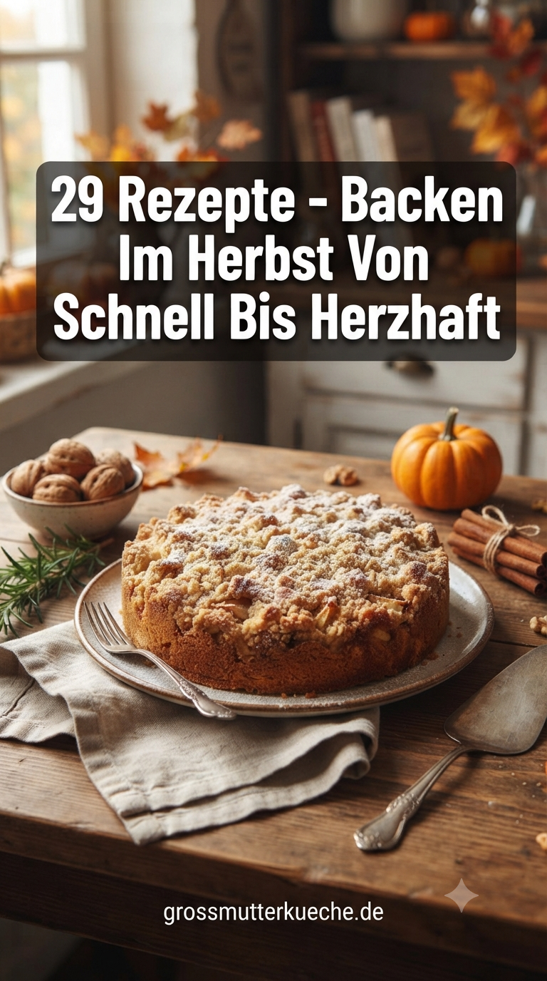 29 Rezepte - Backen Im Herbst Von Schnell Bis Herzhaft