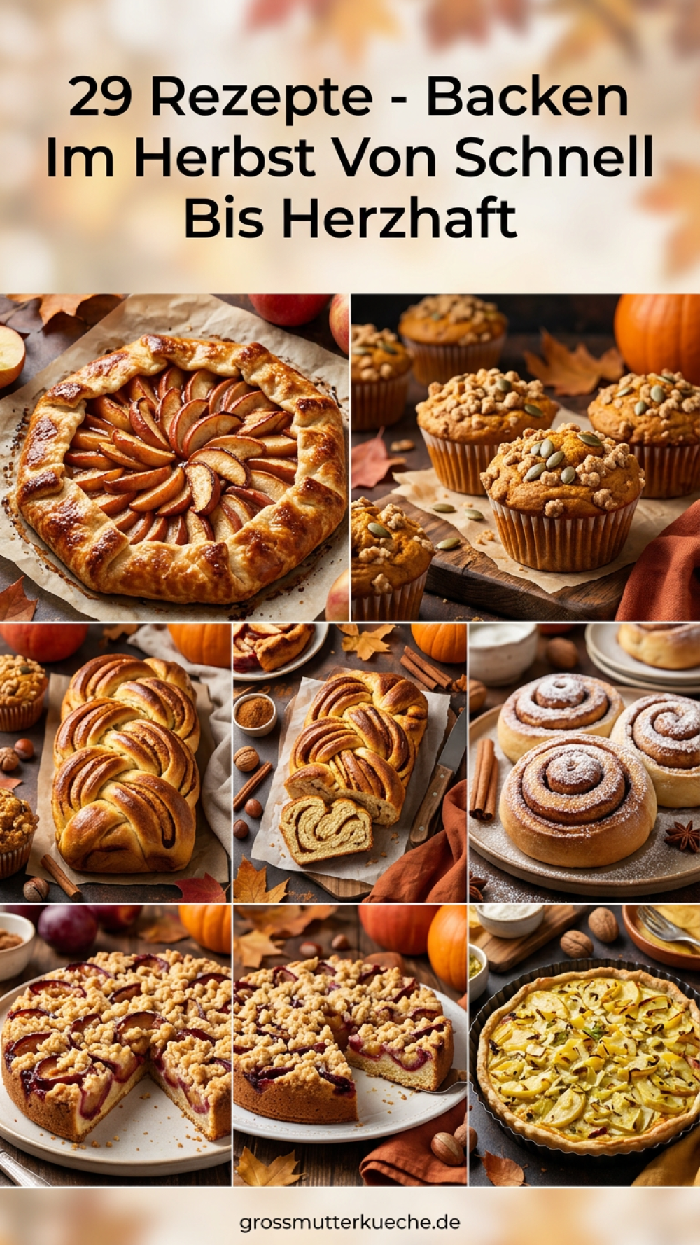 29 Rezepte - Backen Im Herbst Von Schnell Bis Herzhaft