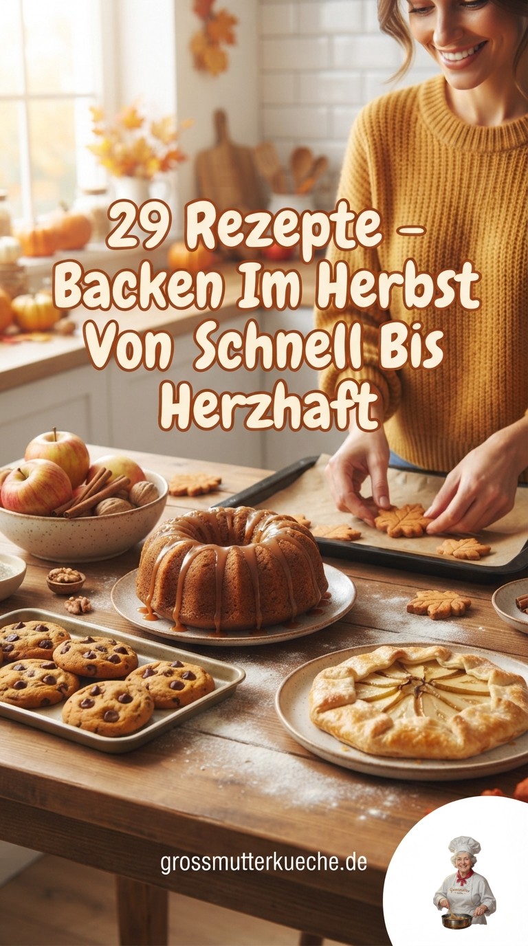 29 Rezepte - Backen Im Herbst Von Schnell Bis Herzhaft