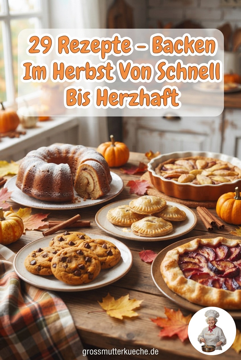 29 Rezepte - Backen Im Herbst Von Schnell Bis Herzhaft
