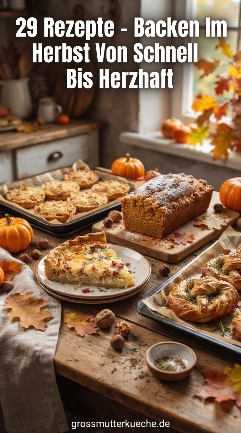 29 Rezepte - Backen Im Herbst Von Schnell Bis Herzhaft