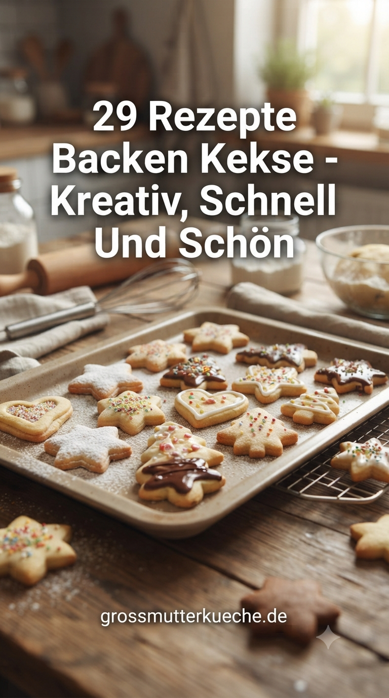 29 Rezepte Backen Kekse - Kreativ, Schnell Und Schön