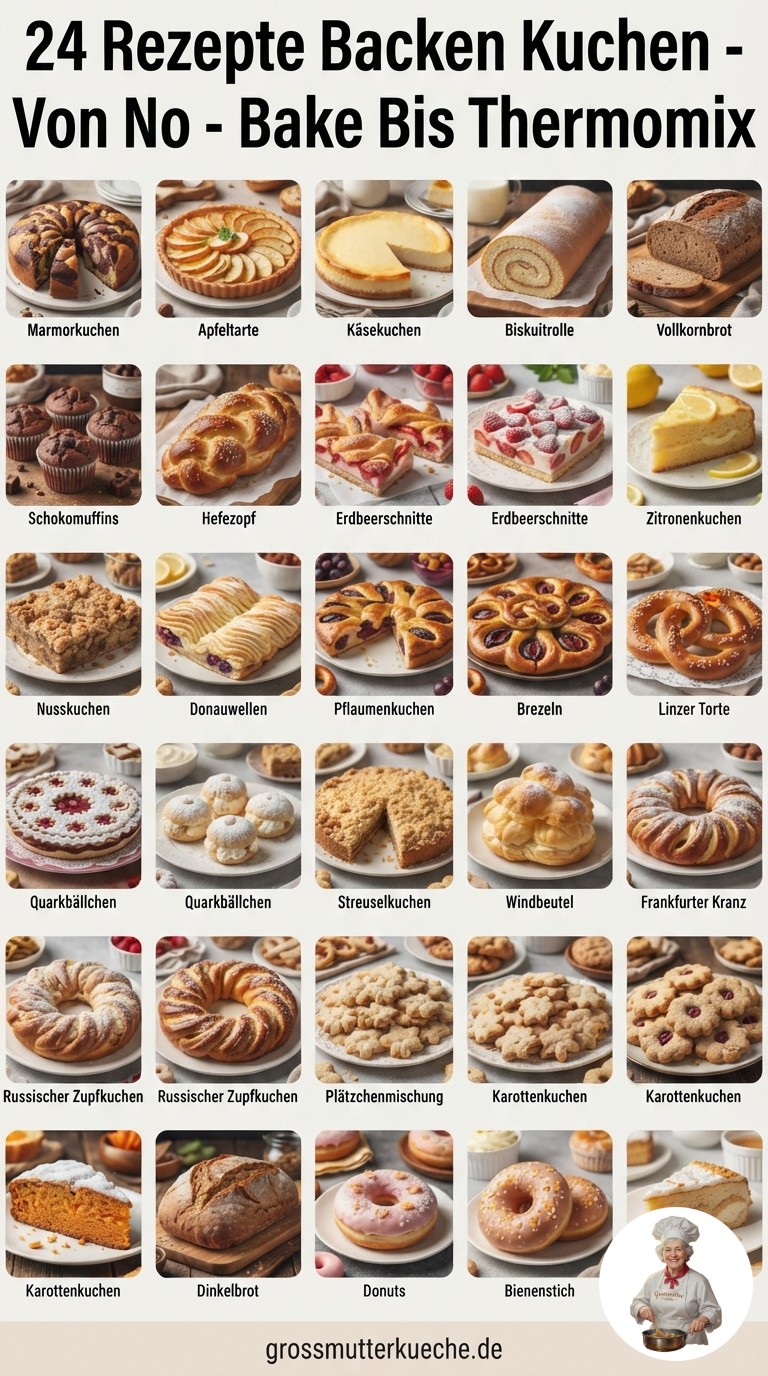 24 Rezepte Backen Kuchen - Von No - Bake Bis Thermomix