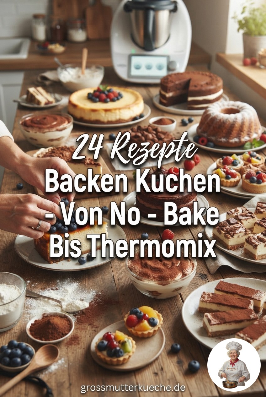 24 Rezepte Backen Kuchen - Von No - Bake Bis Thermomix