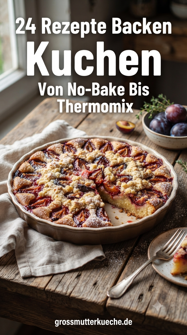 24 Rezepte Backen Kuchen - Von No - Bake Bis Thermomix