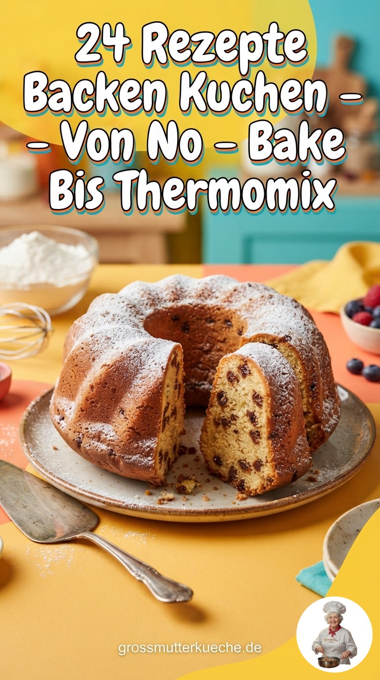 24 Rezepte Backen Kuchen - Von No - Bake Bis Thermomix