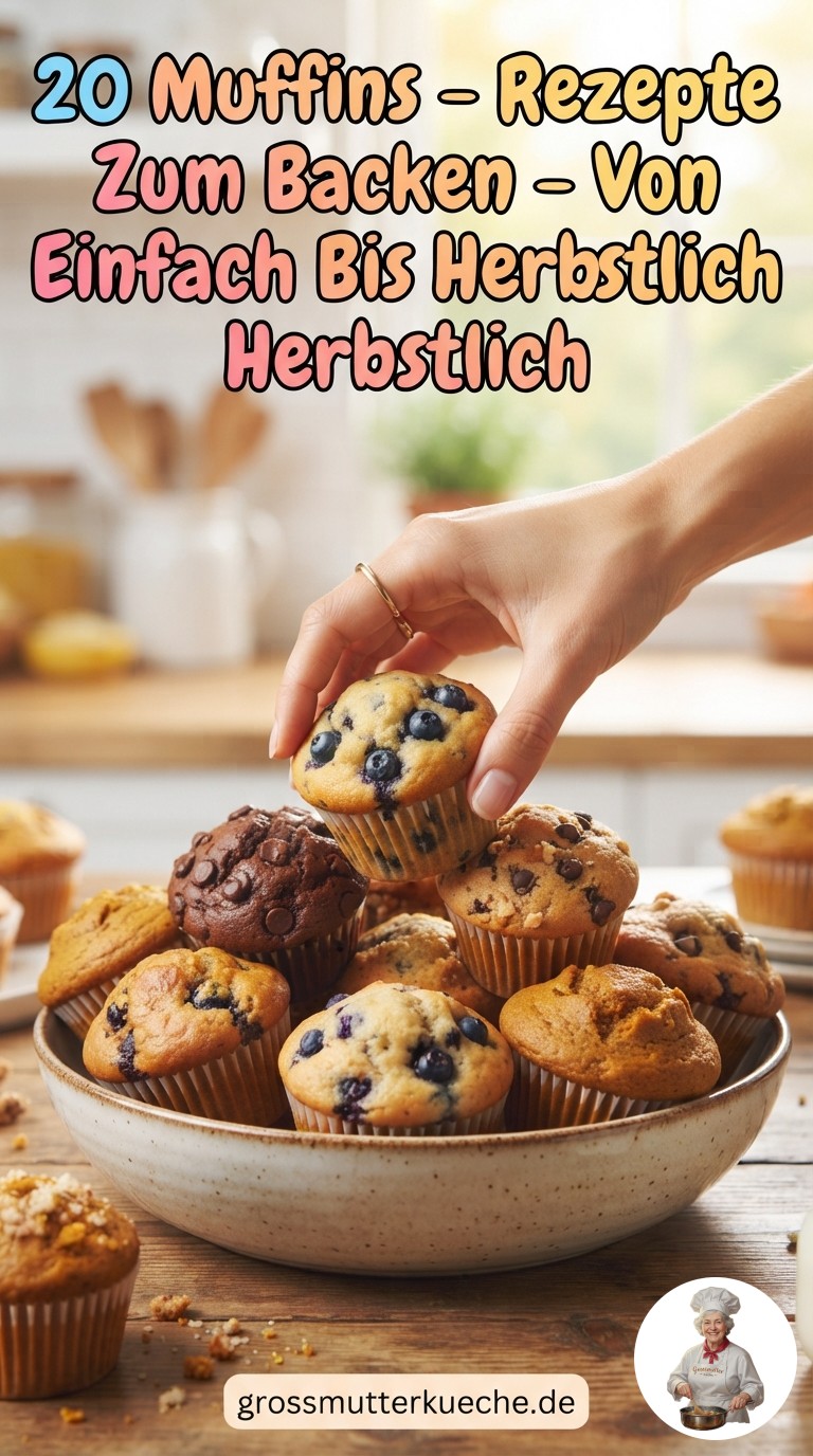 20 Muffins - Rezepte Zum Backen - Von Einfach Bis Herbstlich