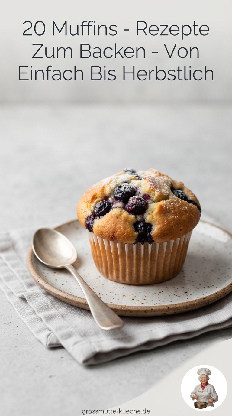 20 Muffins - Rezepte Zum Backen - Von Einfach Bis Herbstlich