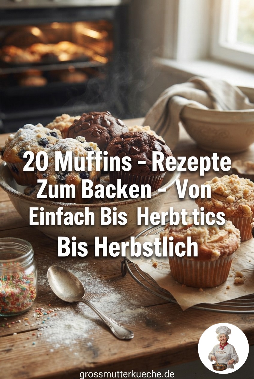 20 Muffins - Rezepte Zum Backen - Von Einfach Bis Herbstlich