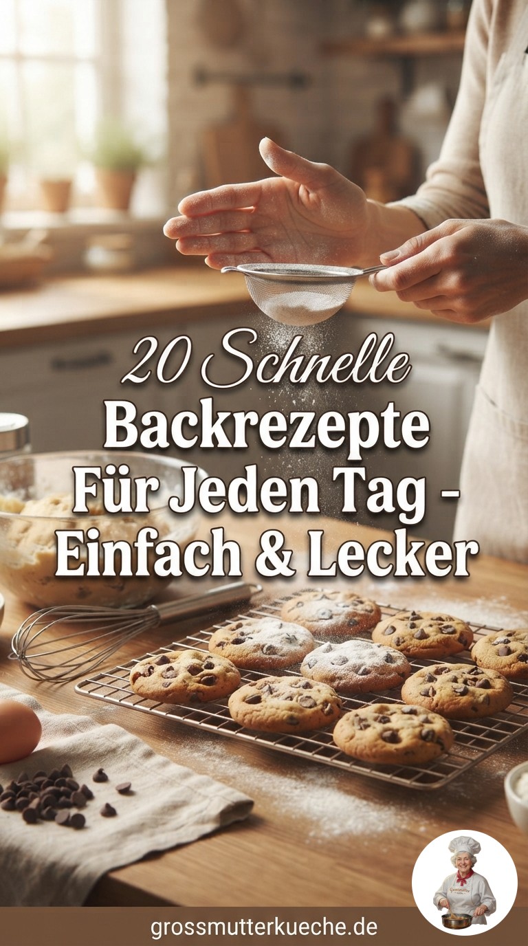 20 Schnelle Backrezepte Für Jeden Tag - Einfach & Lecker