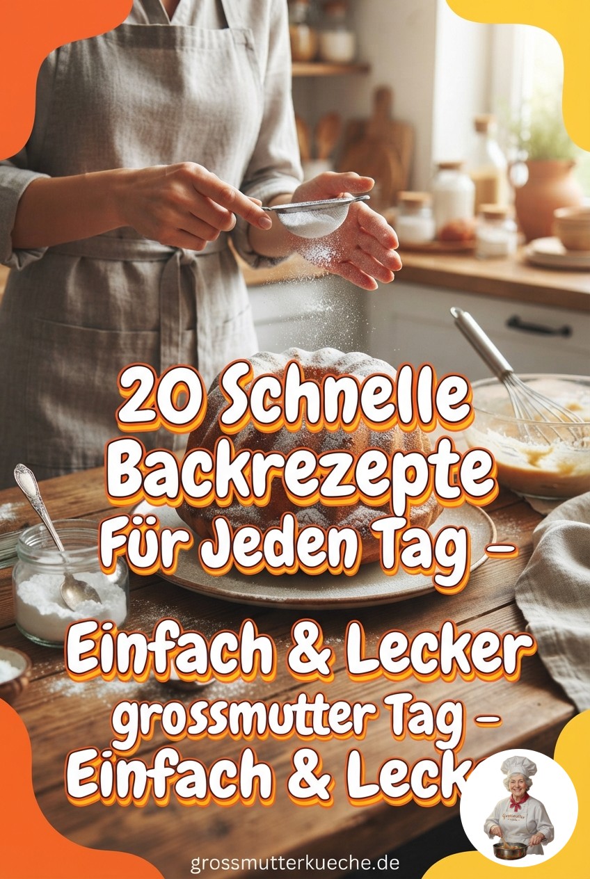 20 Schnelle Backrezepte Für Jeden Tag - Einfach & Lecker