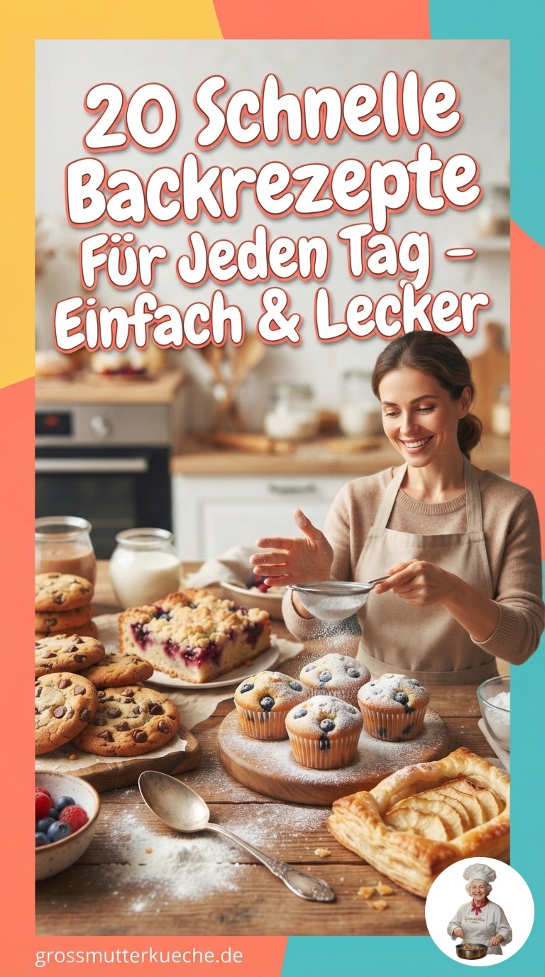 20 Schnelle Backrezepte Für Jeden Tag - Einfach & Lecker