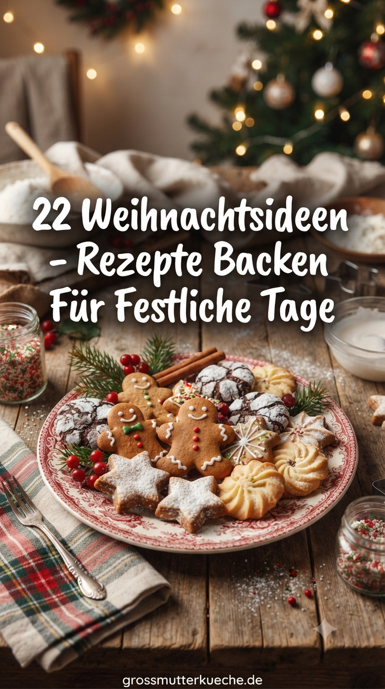 22 Weihnachtsideen - Rezepte Backen Für Festliche Tage