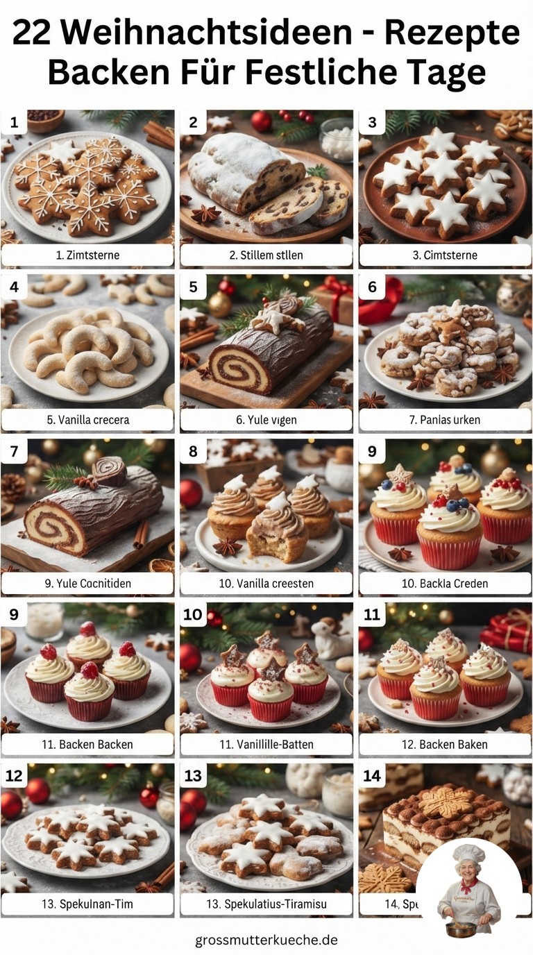 22 Weihnachtsideen - Rezepte Backen Für Festliche Tage