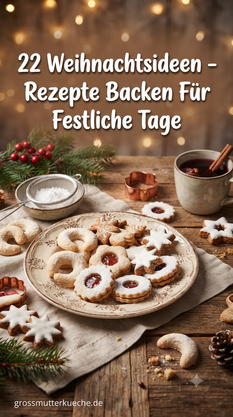 22 Weihnachtsideen - Rezepte Backen Für Festliche Tage