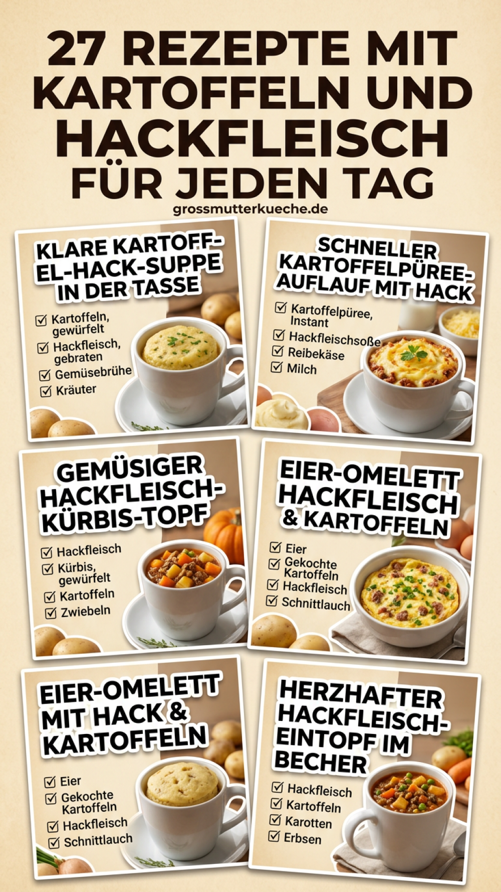 27 Rezepte Mit Kartoffeln Und Hackfleisch Für Jeden Tag