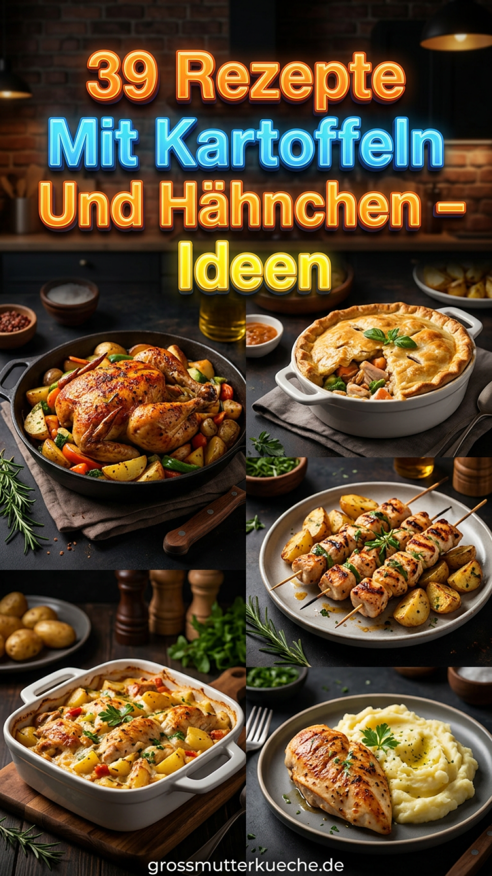 39 Rezepte Mit Kartoffeln Und Hähnchen – Ideen