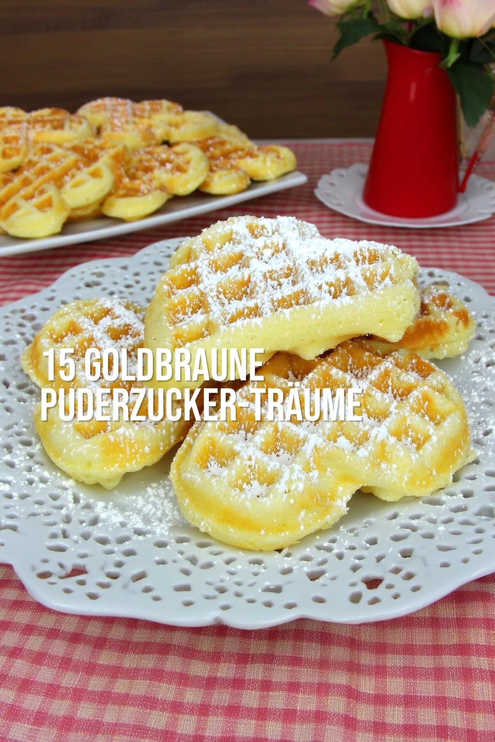 Goldbraune Puderzucker-Träume