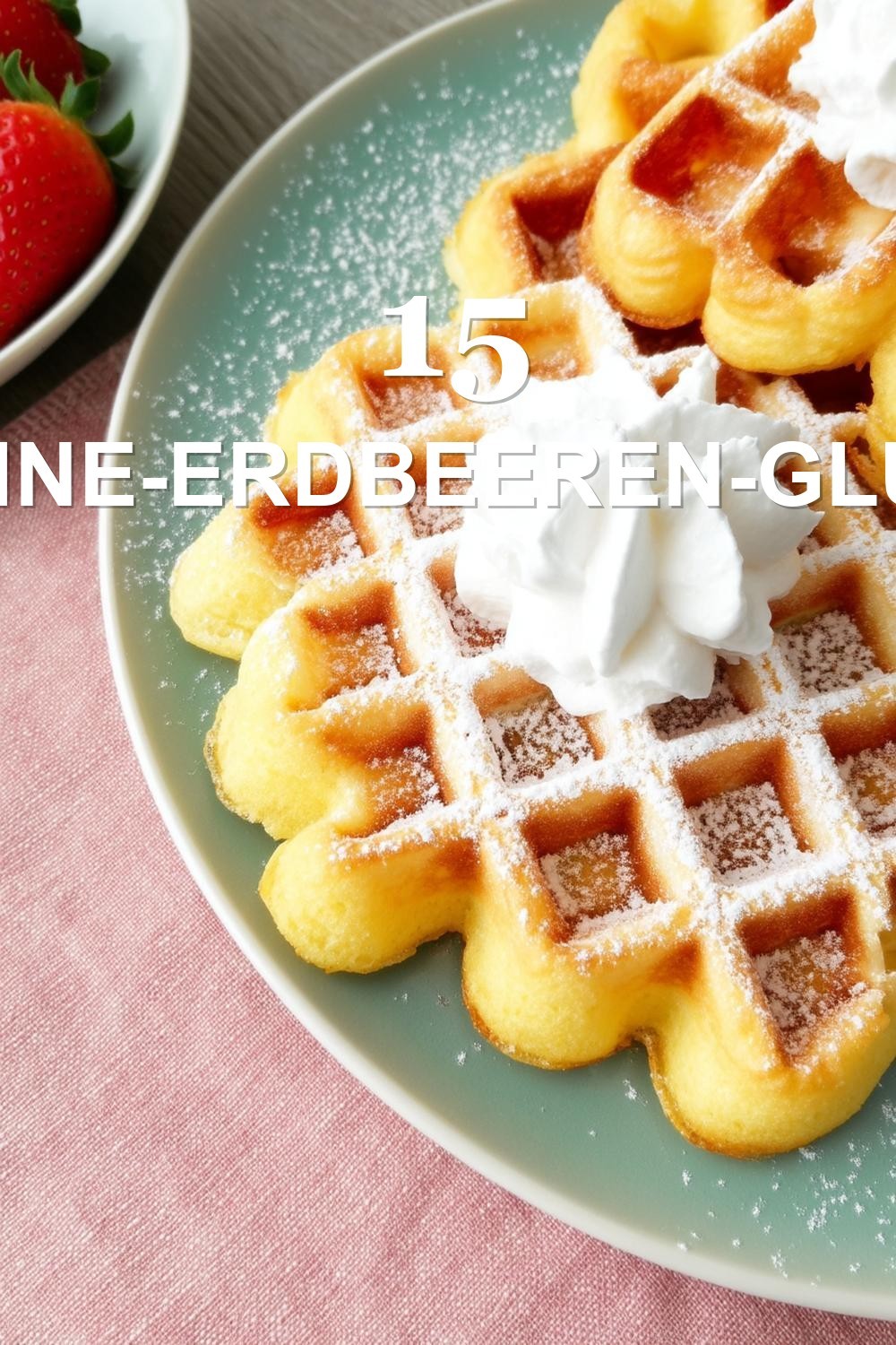 Sahne-Erdbeeren-Glück
