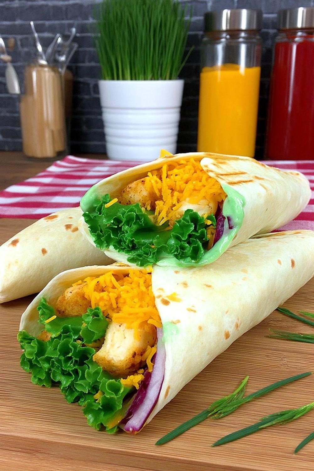 Burger-Wrap Fusion Deluxe