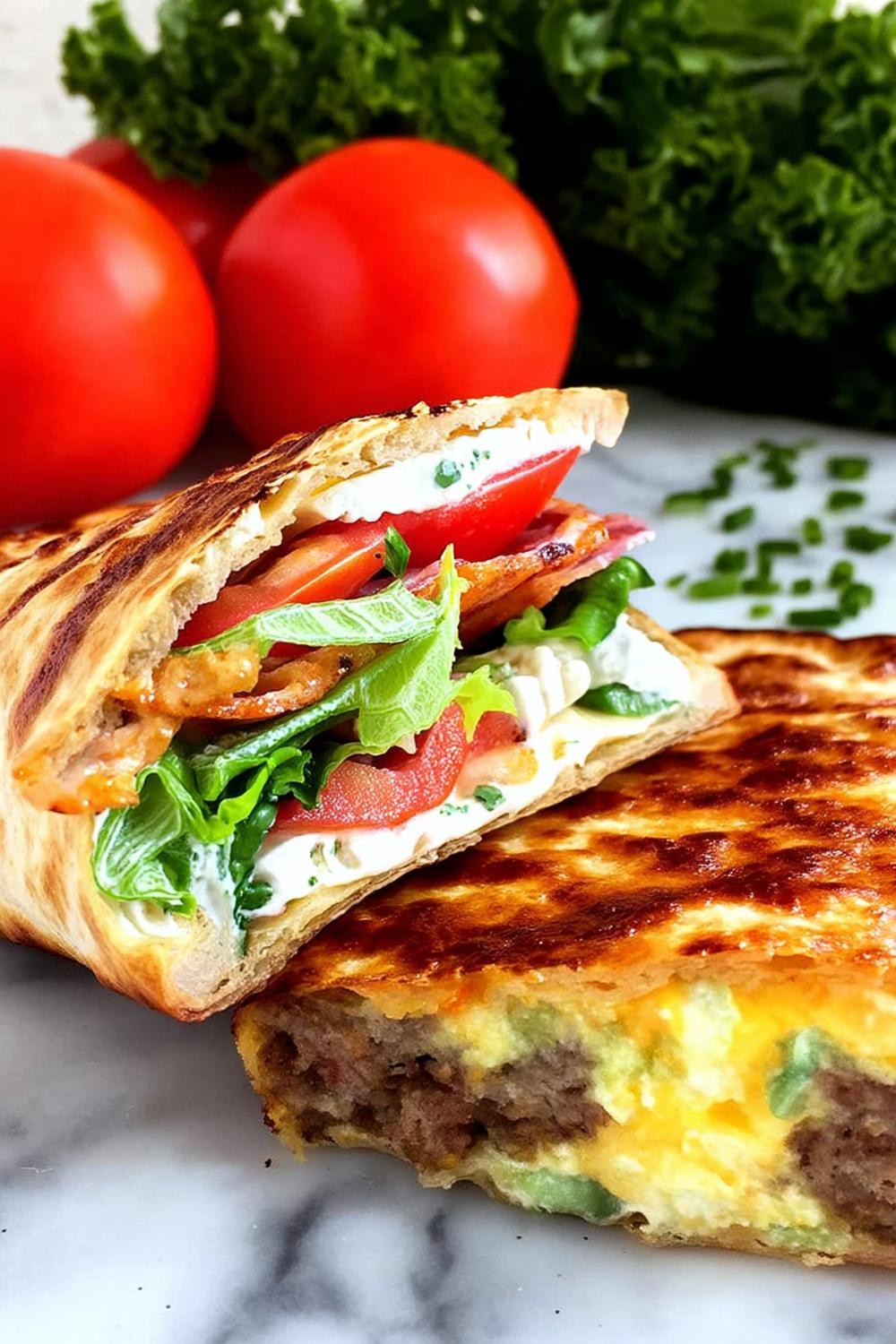 Klassische Big Mac Wraps