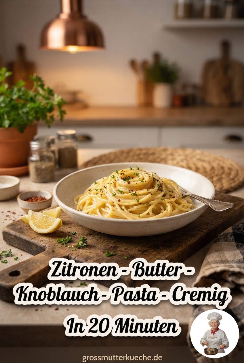 Zitronen - Butter - Knoblauch - Pasta - Cremig In 20 Minuten
