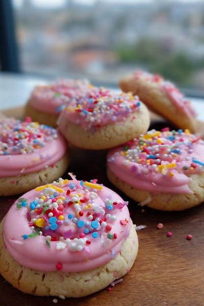 10. Zimt-Zucker-Cookies in Einfache Rezepte Backen Cookies mit knusprigem Rand und warmer Winterfarbe