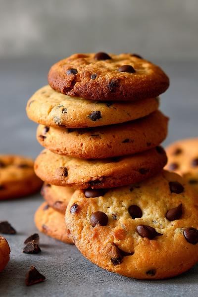 14. Double Chocolate in American Cookies Rezepte Einfach Backen mit kakao-dunklem Teig und Schokopfützen