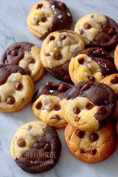 21. Matcha-Weißschoko-Cookies in Rezepte Zum Backen Cookies mit sanftgrünem Teig und hellen Inseln
