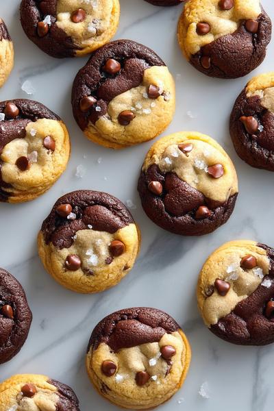 8. Blaubeer-Weißschoko-Cookies in Einfache Rezepte Backen Cookies mit violetten Tupfen und cremigen Inseln