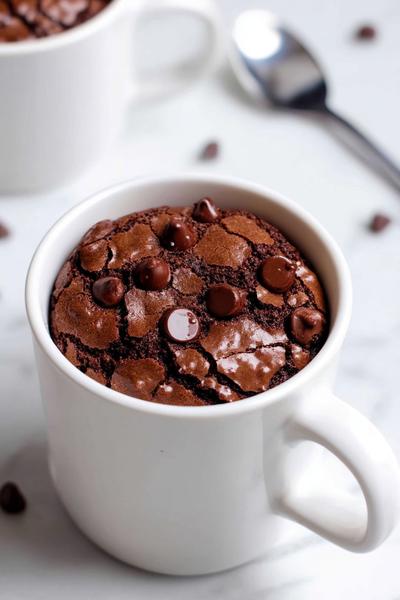 21. Minuten Schoko-Mug-Cake für Backen Rezepte schnell und einfach in der Tasse