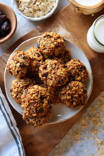 5. Hafer-Bananen-Cookies für Rezepte backen einfach gesund mit kernigem Biss