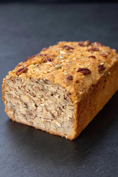 23. Buchweizen-Fladenbrot für brot backen rezepte gesund ohne hefe mit dunkler Farbe und Röstaromen