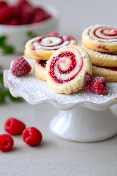 12. Kekse Backen Rezepte für Heidelbeer-Mandel-Plätzchen mit violetten Tupfen und Puderzuckerhauch