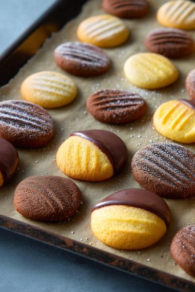 14. Kekse Rezepte Schnell Einfach Backen als Erdnussbutter-Gabelkekse mit Kreuzmuster und karamelligem Duft