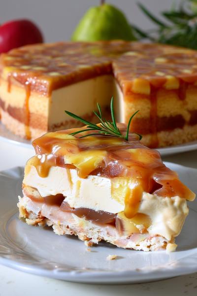 11. Birnen-Walnuss-Kuchen mit Karamelladern für for kuchen backen rezepte herbst ideas