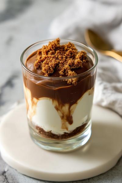 16. No-Bake Cheesecake im Marmorglas mit Kakao für for kuchen ohne backen rezepte ideas