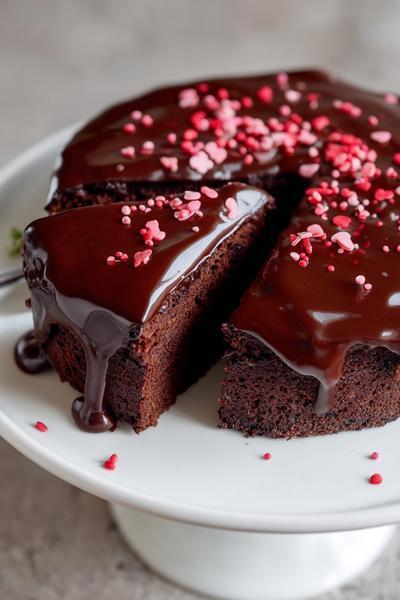 19. Glutenfreier Schokokuchen mit Ganache-Spiegel für for glutenfreie rezepte backen kuchen ideas