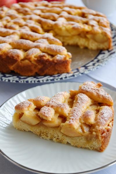 24. Thermomix-Apfelkuchen mit Zimtduft und Gitterdecke für for kuchen thermomix rezepte schnell backen ideas