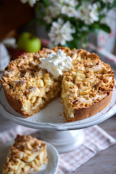 9. Polnischer Szarlotka-Apfelkuchen mit Streuseldecke für for polnische rezepte kuchen backen ideas