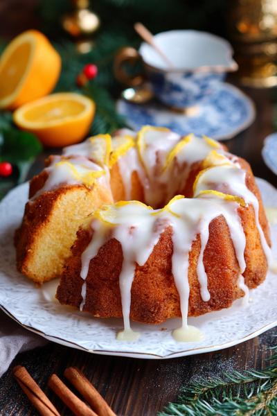 1. Zimt-Orangen-Gugelhupf mit Glasur für for rezepte backen weihnachten kuchen ideas