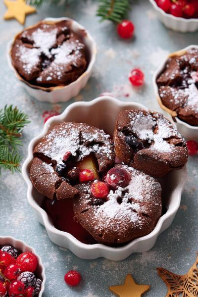 18. Warme Schoko-Birnen aus dem Ofen for dessert rezepte einfach weihnachten backen ideas