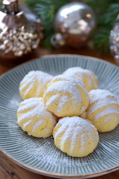 4. Vanillekipferl-Schneekugeln in Backen Weihnachten Rezepte-Optik