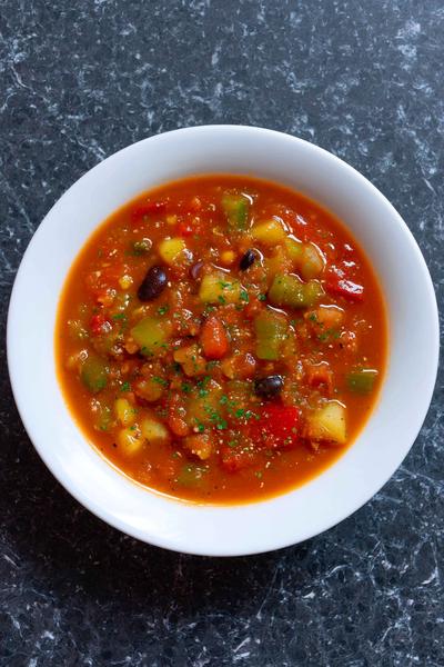 13. Kartoffel-Süßkartoffel-Blech mit Kichererbsen und Harissa for rezepte mit kartoffeln vegetarisch gesund ideas