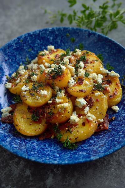 24. Kartoffel-Sauerkraut-Pfanne mit Kümmel und Apfel for gesunde rezepte mit kartoffeln ideas