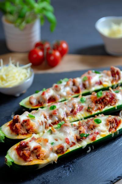 13. Zucchini-Kartoffel-Lasagne with Zucchini Rezepte mit Hackfleisch und Kartoffeln und Basilikum