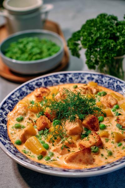 20. Hähnchenbrust in Spinat-Sahne mit Kartoffeln für for rezepte mit hähnchenbrust und kartoffeln ideas