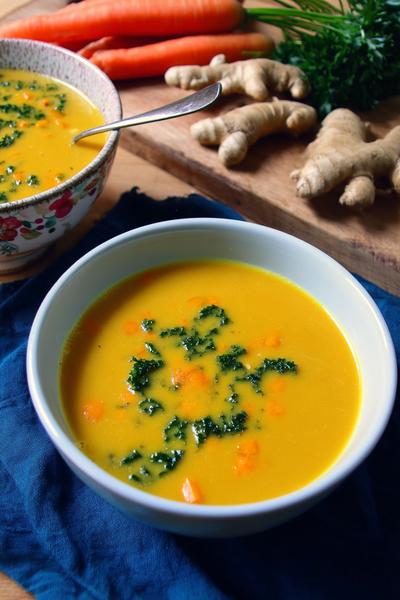 3. Cremige Kartoffel-Karotten-Suppe mit Ingwer for rezepte mit karotten und kartoffeln ideas
