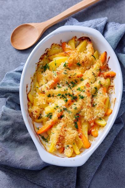 9. Kartoffel-Karotten-Bratlinge mit goldener Panade for rezepte mit karotten und kartoffeln ideas